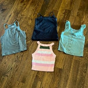 Girls tanks size 12
